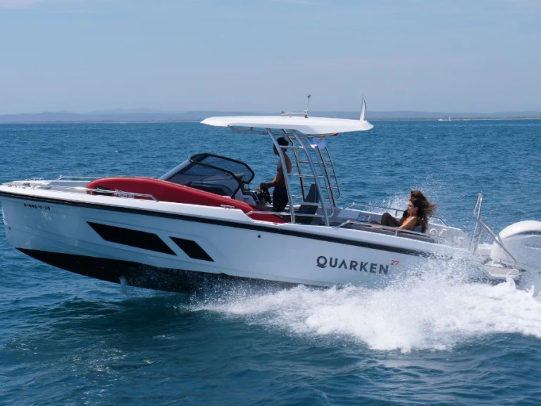 Yacht charter Roses cheap Quarken 27 T-TOP V1