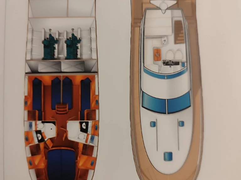 Motorboat rental in Tivat - Bénéteau Antares 13.80