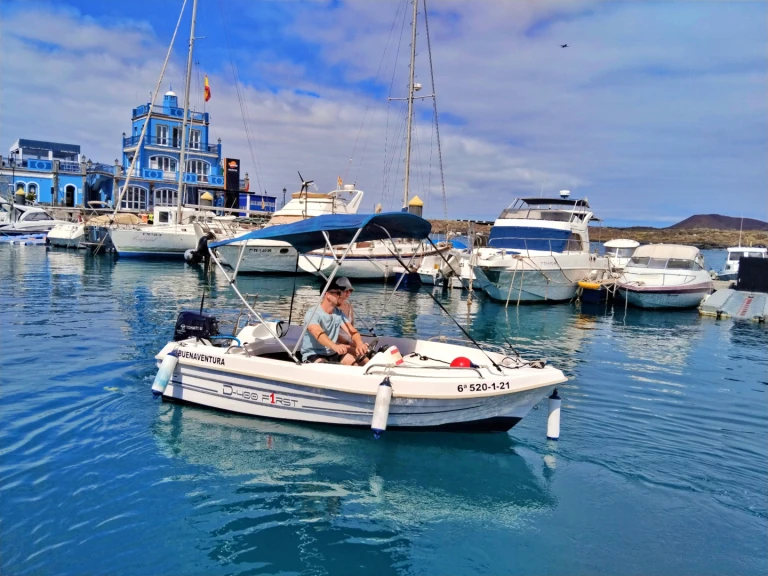 Dipol D-400 F1RST charter bareboat or captained in  Arona