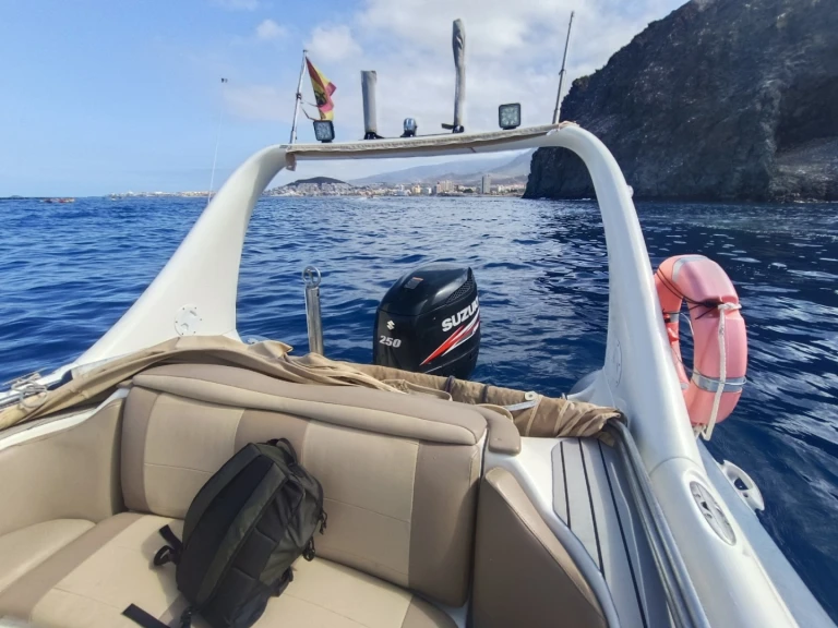Zodiac Medline 850 charter bareboat or captained in  Santa Cruz de Tenerife
