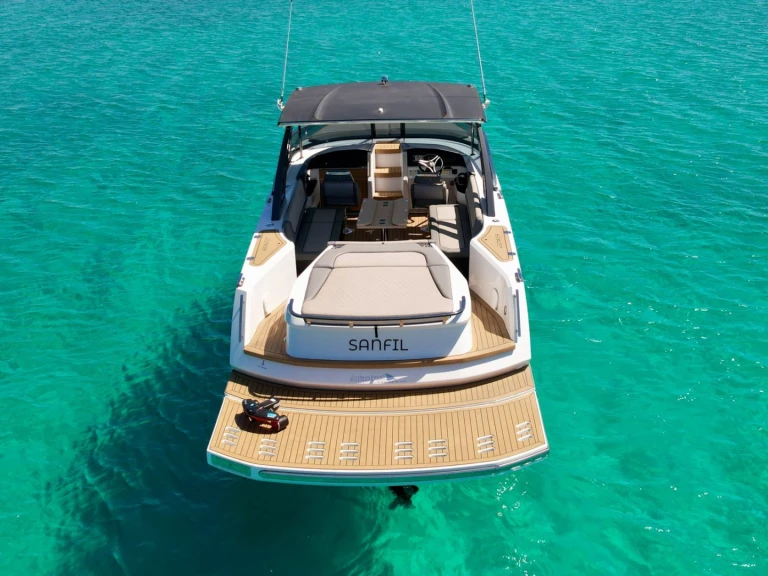 Motorboat rental in Ibiza Town - Alfamarine 28