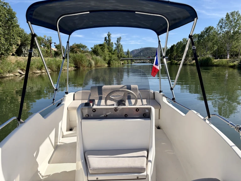 Rio Rio 450 SOL charter bareboat or captained in  Mandelieu-la-Napoule