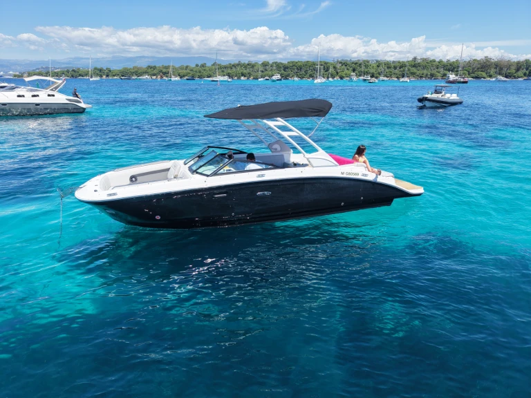 Sea Ray SDX 27 E in Port La Napoule on SamBoat