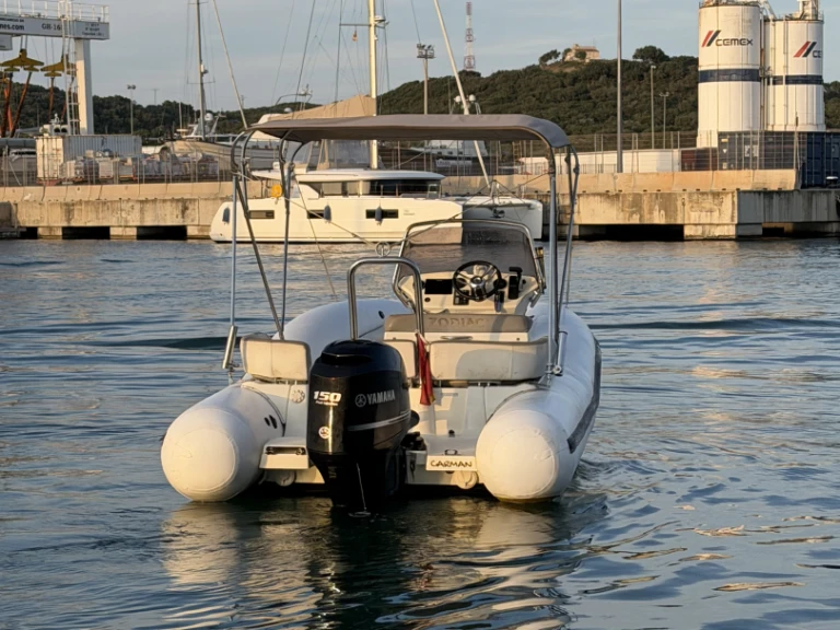 RIB rental in Marina deportiva de Menorca - Zodiac NZ= 600