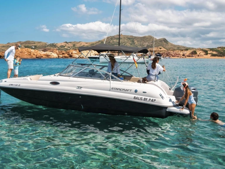 Motorboat for rent Fornells at the best price