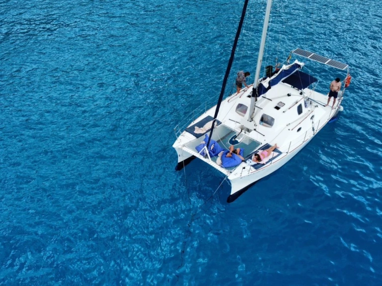 Catamaran rental with or without captain petrachi La Savina