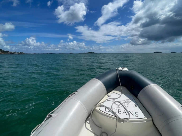 Bombard Ribster 500 Ocean charter bareboat or captained in  Paimpol