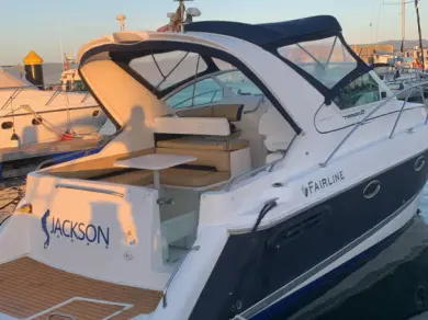Motorboat rental with or without captain Fairline Portonovo