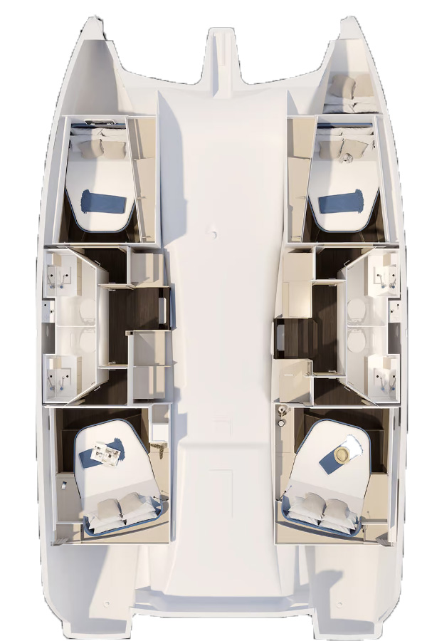 Catamaran rental with or without captain Fountaine Pajot Biograd na Moru