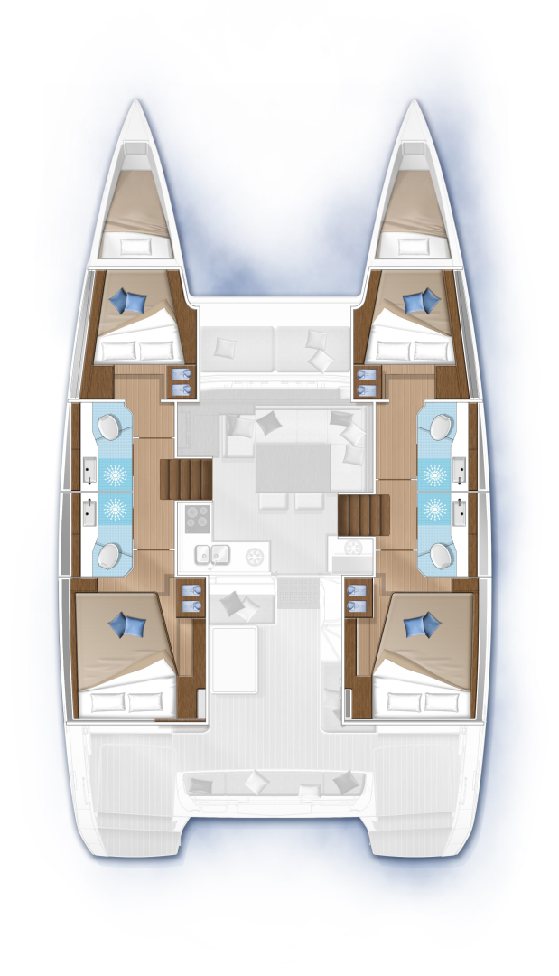 Yacht charter Šibenik cheap Lagoon 40