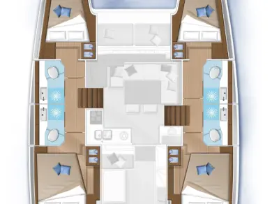 Yacht charter Šibenik cheap Lagoon 40