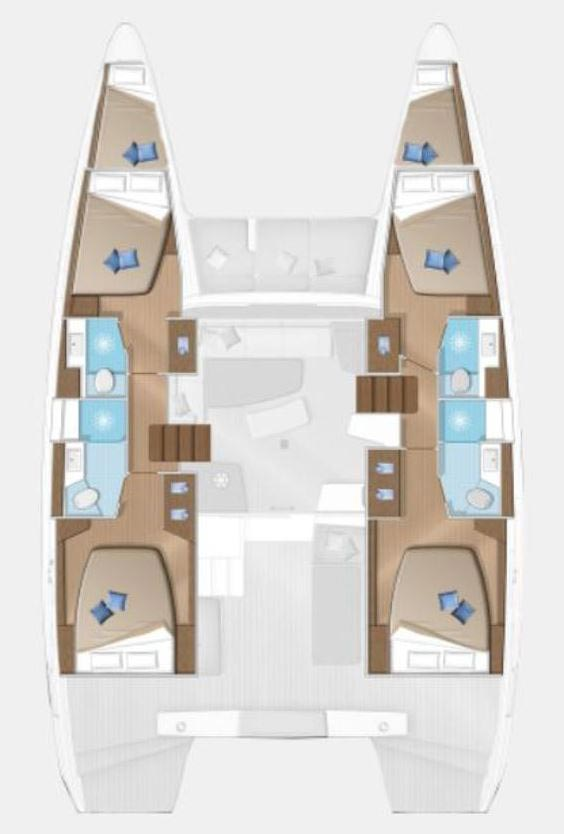 Yacht charter Göcek cheap Lagoon 42