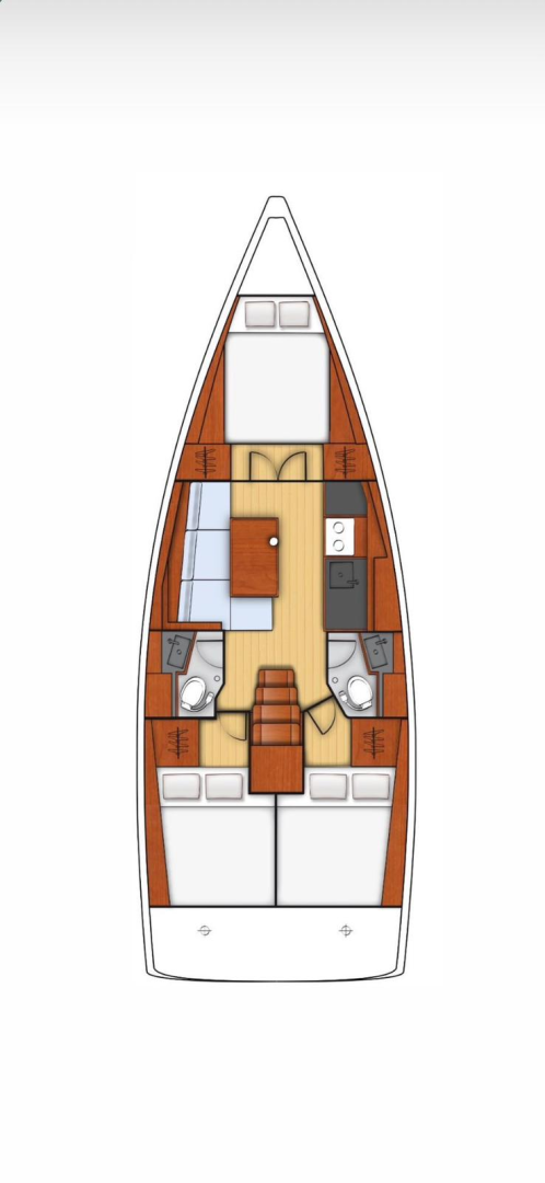 Sailboat rental with or without captain Bénéteau Göcek