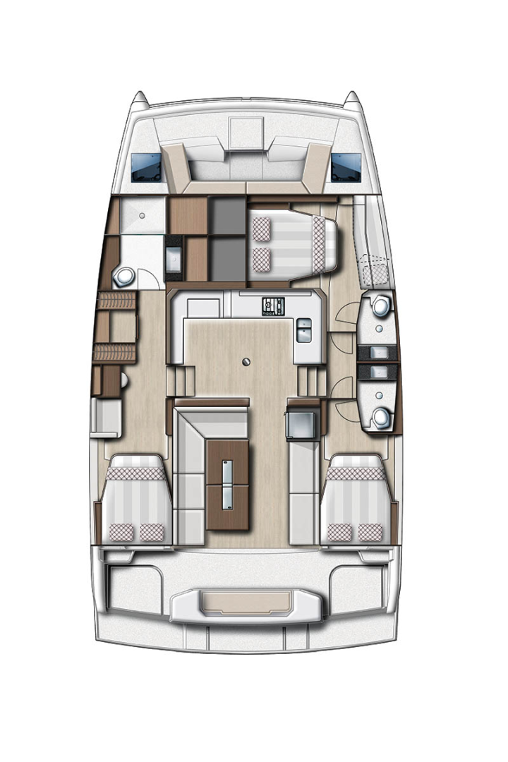 Boat rental Bali Bali Catspace Voile in Marsh Harbour on Samboat