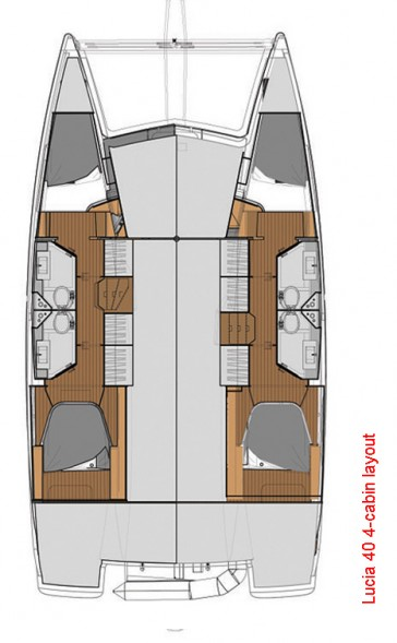 Fountaine Pajot Lucia 40 charter bareboat or captained in  Seget Donji