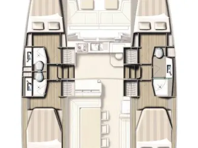 Bareboat Rental Catamaran Bali with a boat licence