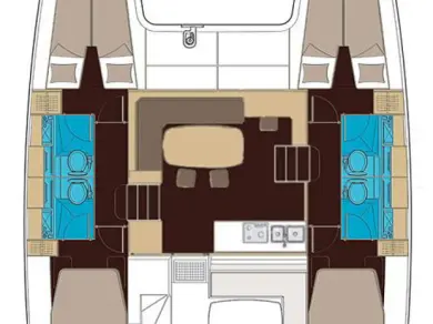 Lagoon Lagoon 400 charter bareboat or captained in  Split