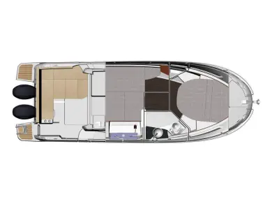 Motorboat rental in Biograd na Moru - Jeanneau Merry Fisher 895