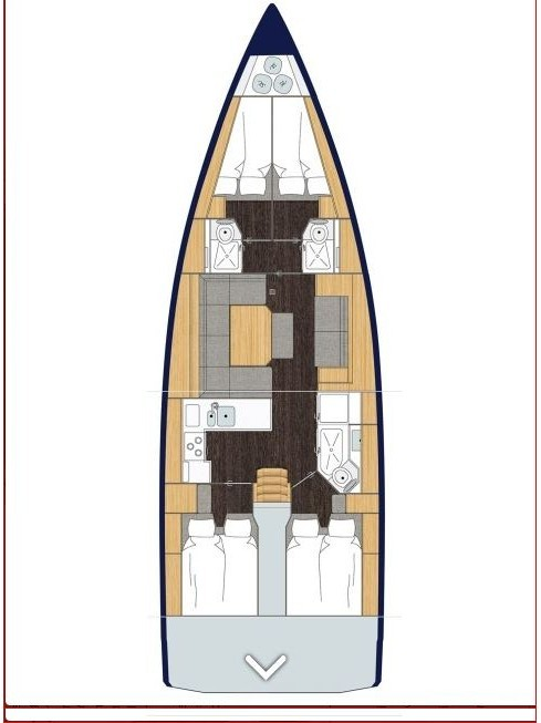 Sailboat for rent Biograd na Moru at the best price