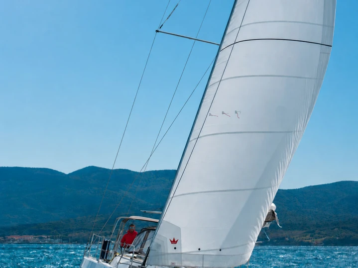 Bareboat Rental Sailboat Dufour with a boat licence