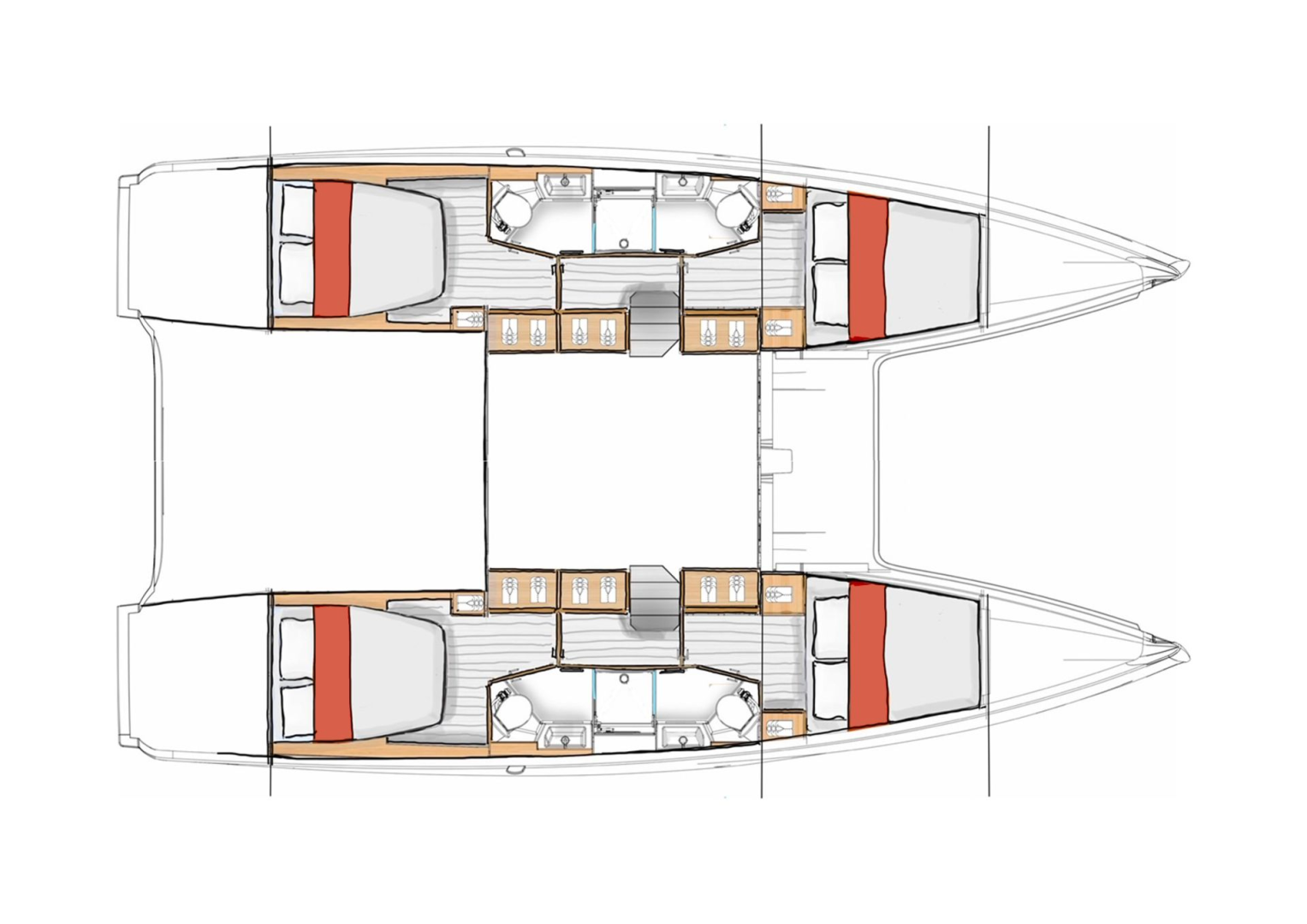 Catamaran for rent Alimos at the best price