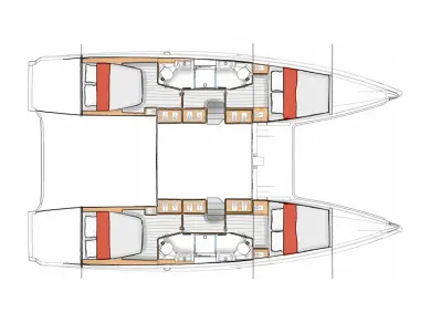 Catamaran for rent Alimos at the best price