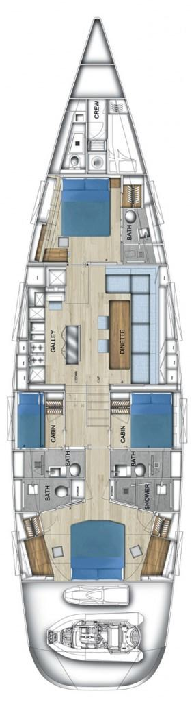 Sailboat rental with or without captain Admiral Yachts Alimos