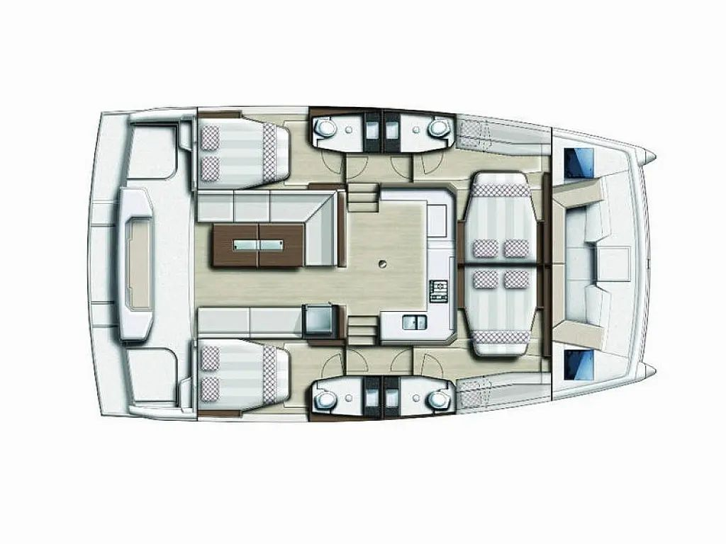 Catamaran rental with or without captain Bali Kaštela