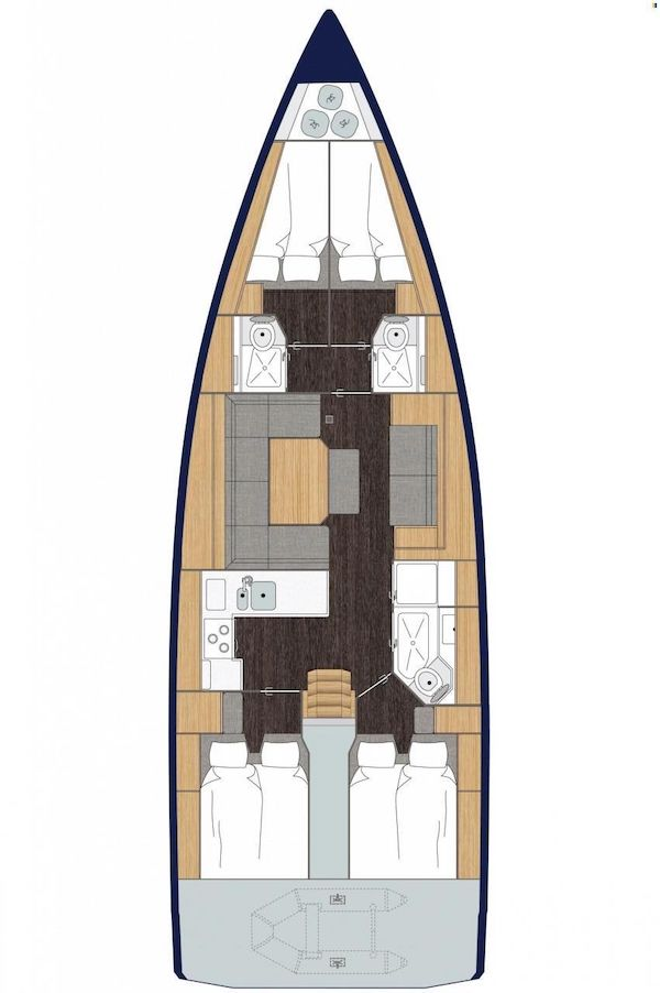 Boat rental Bavaria Bavaria C45 in Seget Donji on Samboat