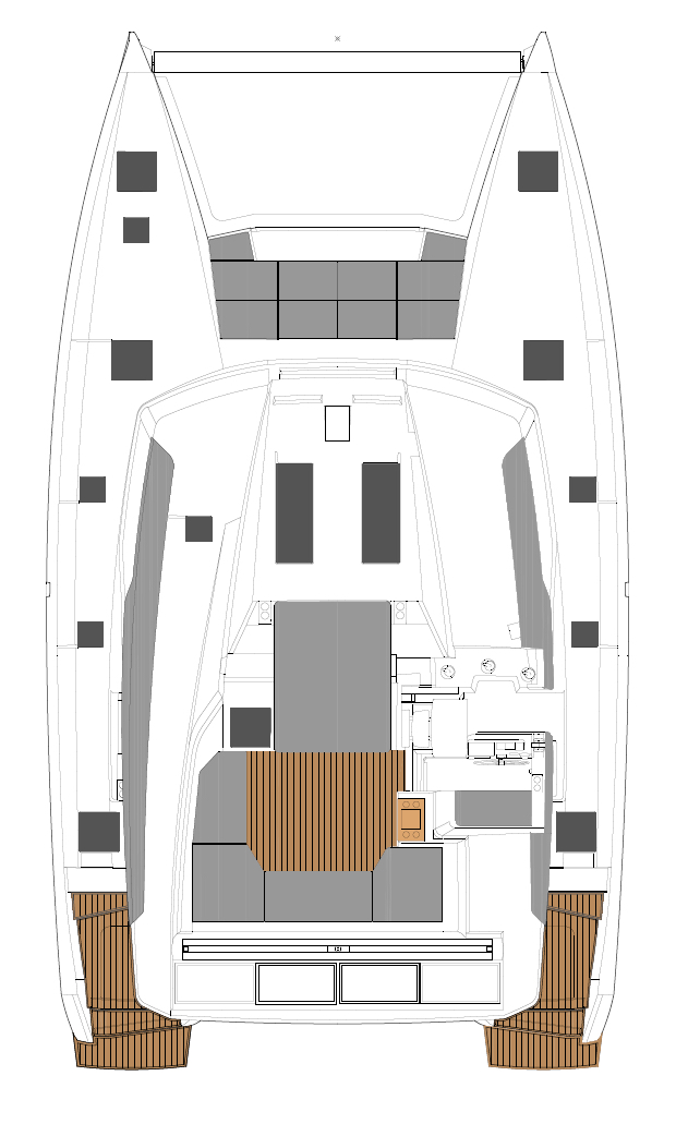 Catamaran rental with or without captain Fountaine Pajot Alimos