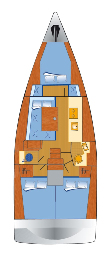 Bénéteau Oceanis 38 charter bareboat or captained in  Pula