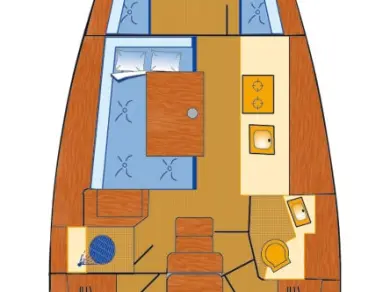 Bénéteau Oceanis 38 charter bareboat or captained in  Pula