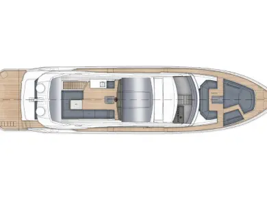 Rent a Galeon Galeon 700 Skydeck - 4 + 1 cab. Novi Vinodolski