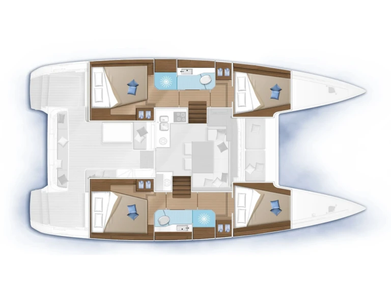 Yacht charter Hyères cheap Lagoon 40
