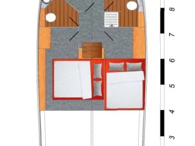 Bareboat Rental Luxury Yacht Cobra Yachts with a boat licence