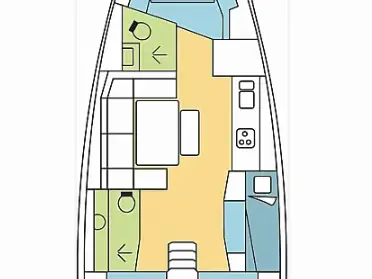 Sailboat rental with or without captain Dufour Ávdira