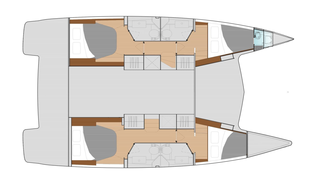 Boat rental Fountaine Pajot Isla 40 in Pálairos on Samboat