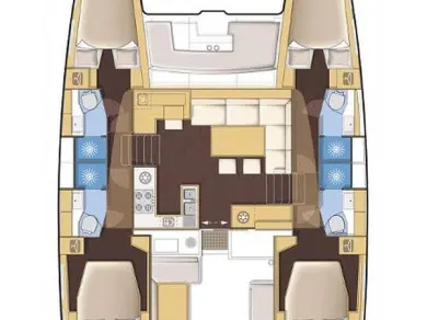 Lagoon Lagoon 450 F in Alimos on SamBoat