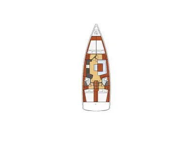 Yacht charter Lefkáda cheap Oceanis 45