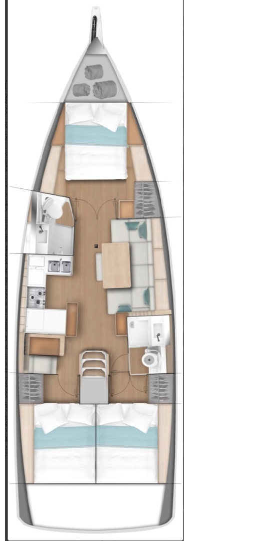 Yacht charter Seget Donji cheap Sun Odyssey 440