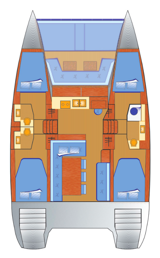 Catamaran rental in Can Pastilla - Bali Bali 4.0