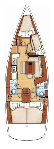 Bénéteau Oceanis 43 charter bareboat or captained in  Alimos