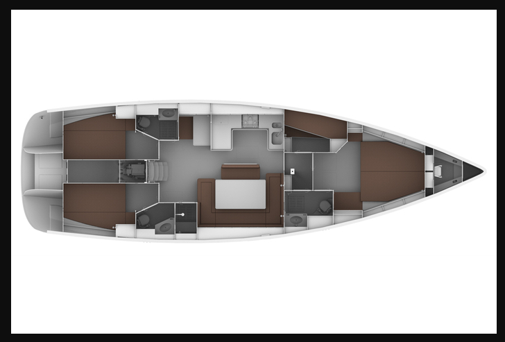 Bavaria Cruiser 50 charter bareboat or captained in  Rhodes (City)