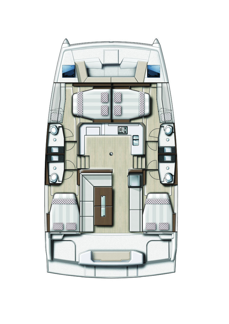 Yacht charter Pirovac cheap Bali Catspace Voile