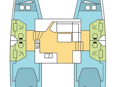 Yacht charter Zaton cheap Lucia 40