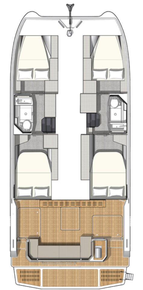 Boat rental Fountaine Pajot Fountaine Pajot MY4.S in Lefkáda on Samboat