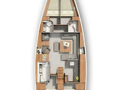 Yacht charter Seget Donji cheap Hanse 455