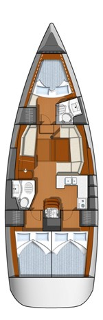 Yacht charter San Vincenzo cheap Sun Odyssey 42i
