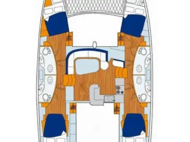 Catamaran rental in Parish of Saint George - Leopard Catamarans / Robertson & Caine Leopard 46 - 4 cab.