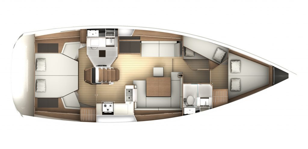Jeanneau Sun Odyssey 44 Ds in Parish of Saint George on SamBoat